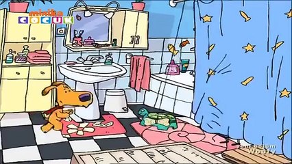 Woofy woofy takes a bath
