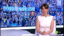 Racistas insultan a Neymar y Alves y les lanzan una cáscara de platano en Cornellà (29-3-2014)