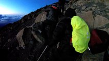 Mount Kilimanjaro Summit Day: Dawn to Sunrise (Head Cam)