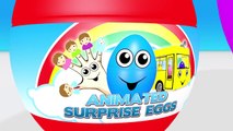 DINOSAURS for Kids   Surprise Eggs Different Sizes! 3D Animated Surprise Eggs   Learn Colors & Sizes