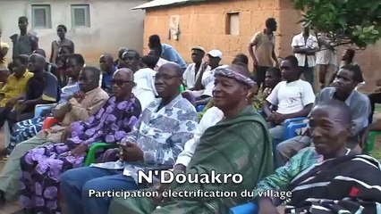 50 ans Village de Raffierkro (Rép Côte d'Ivoire) Juin 2013