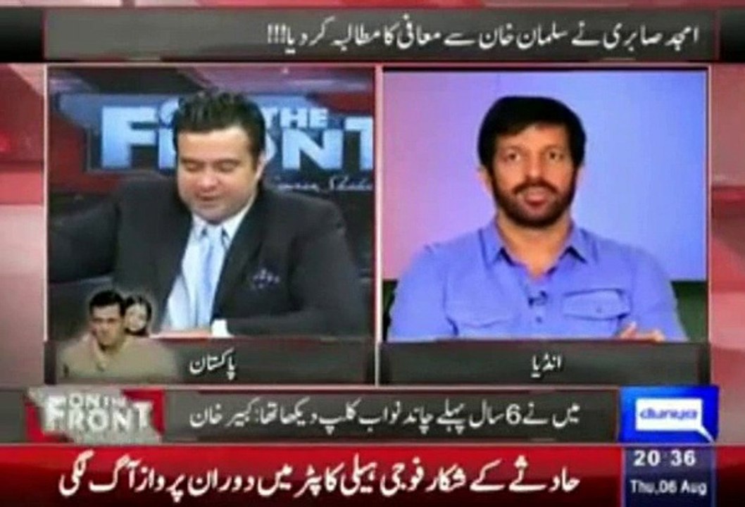 What Amjad Sabri said to Bajrangi Bhaijaan Director Kabir Khan that he Left the Show ??