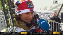 VM Woman's 10 Km Holmenkollen 2011 - Marit Bjørgen INTERVIEW