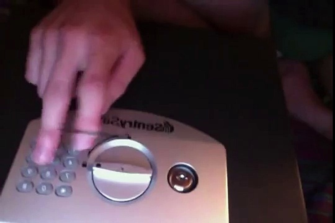 Easiest Way to open a Sentry Safe Lock Box with just a Bobby Pin!!!!!