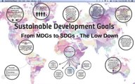 Post 2015 Sustainable Development Goals for Beginners