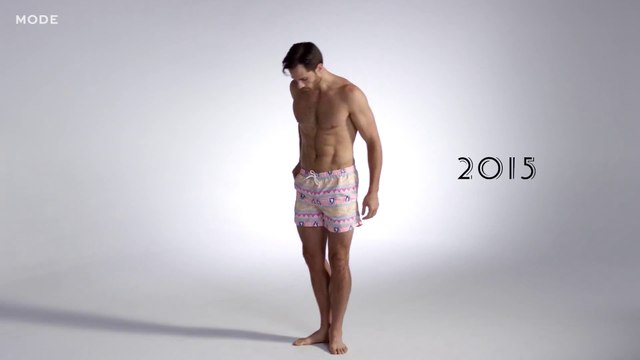 100 ans de maillots de bain pour homme - Evolution de la mode masculine