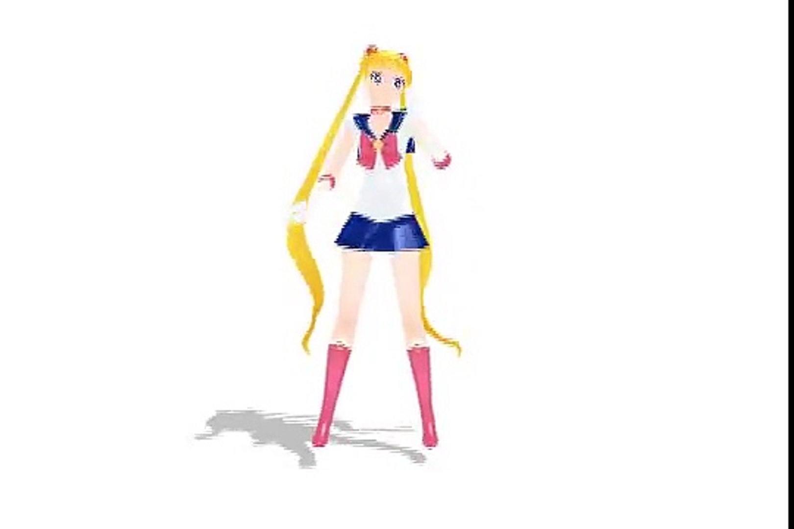 Mmd Model Wip Sailor Moon Testing Video Dailymotion