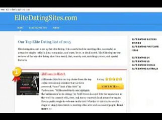 Elite dating sites