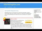 Elite dating sites