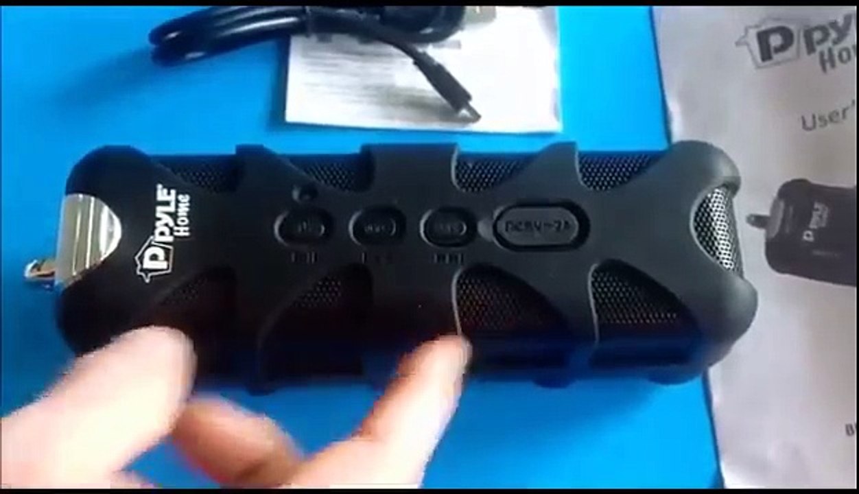 Pyle PWPBT60 Splash SoundBox Bluetooth Speaker Review