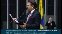 Marco Feliciano fala de Olavo de Carvalho em pronunciamento na Câmara dos Deputados