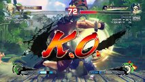 Ultra Street Fighter IV battle: Gen vs Hugo