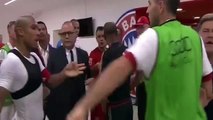 Pep Guardiola vs Nigel de Jong in tunnel Bayern Munich vs AC Milan 2015
