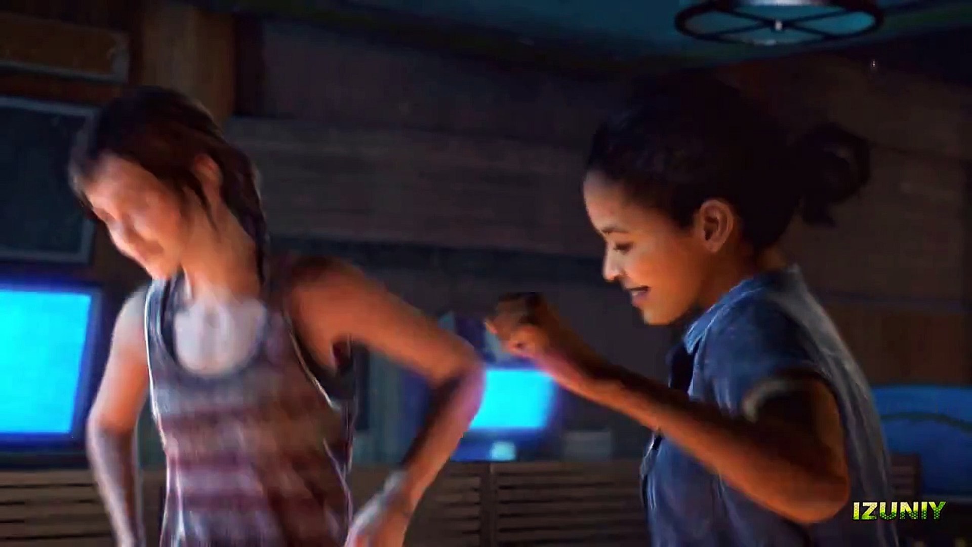 Ellie And Riley Kiss Scene The Last Of Us Left Behind Video Dailymotion