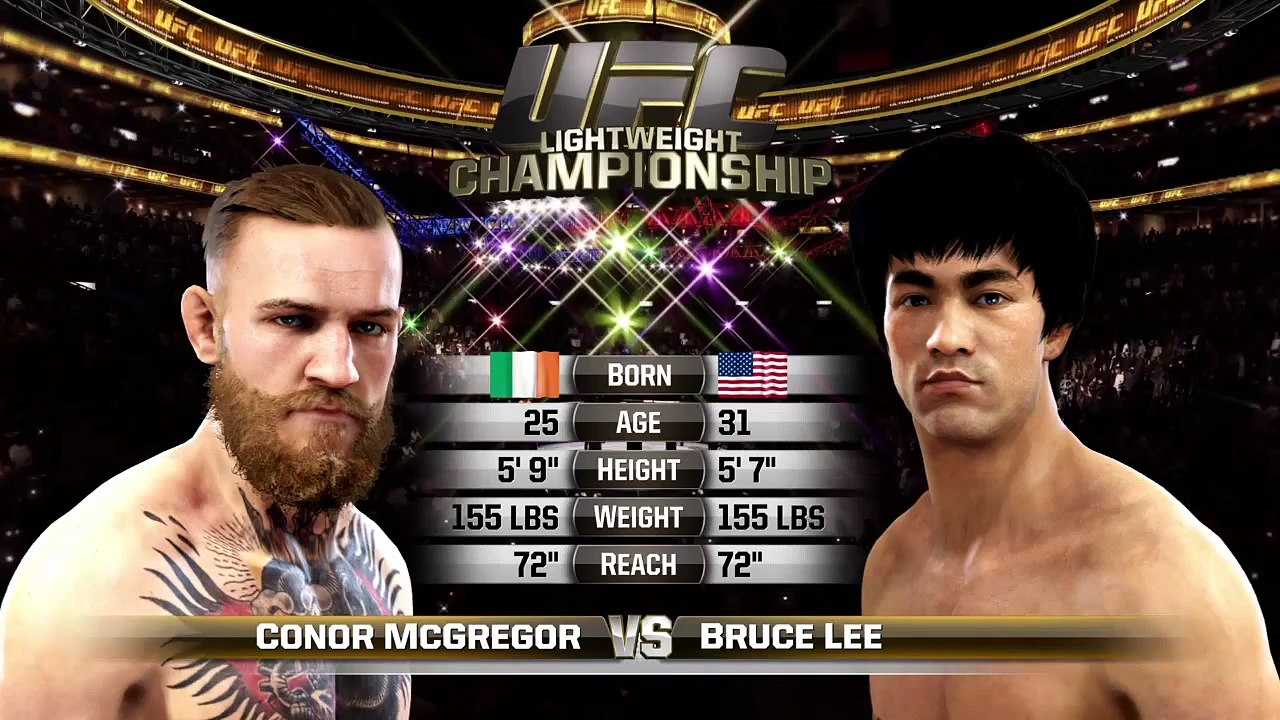 Connor Mcgregor vs Bruce Lee