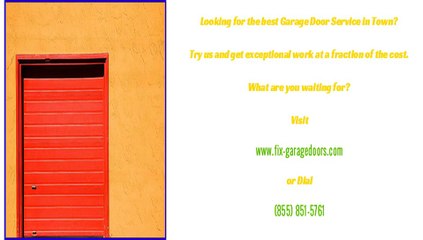 Garage Door Operation, Maintenance, Repair in Buffalo Creek, CO