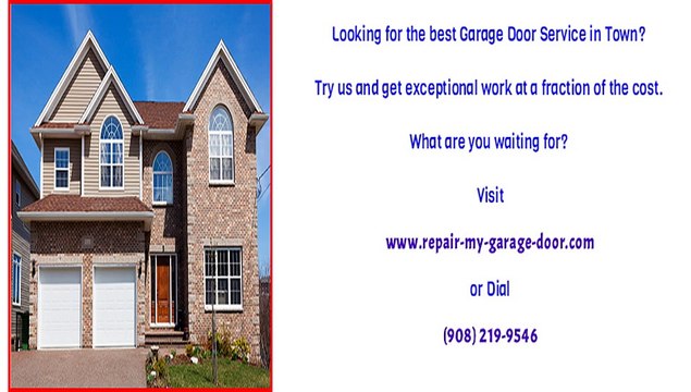 Pottersville, NJ Garage Door Operation, Maintenance, Repair