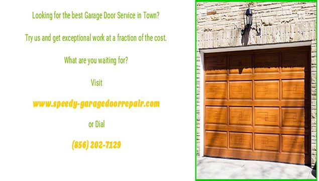 Garage Door Operation, Maintenance, Repair in Cedar Brook, NJ