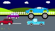 Monster Truck Stunt | Monster Truck Videos For Kids | Monster Trucks For Children