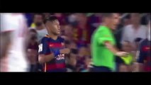 Lionel Messi Fight vs Yanga-Mbiwa  - Barcelona vs AS Roma - Trofeo Joan Gamper 2015 HD
