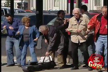 Epic Old Man - Dancing At Bus Stop