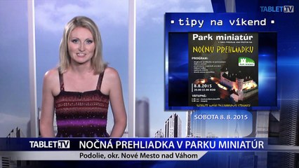 TIPY NA VIKEND 2015-08-07