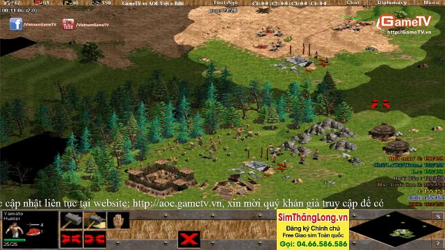 GameTV vs AOE Việt + BiBi Ngày 9 9 2014 C1T1