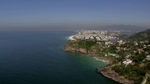 Aerial view of Barra da Tijuca