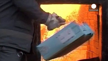 Indignación en Rusia por la destrucción de alimentos occidentales