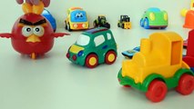 Cars Cartoon   City of machines   6 seriya  Train, race  educational cartoons