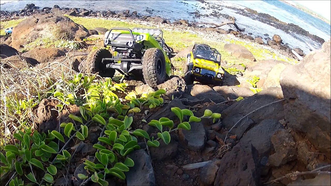 Axial SCX10 Deadbolt & SCX10 Dingo Seacliff Trail Run