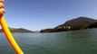 Navegando nos mares da baia do Flamengo, Ubatuba, São Paulo, Brazil, agosto de 2015