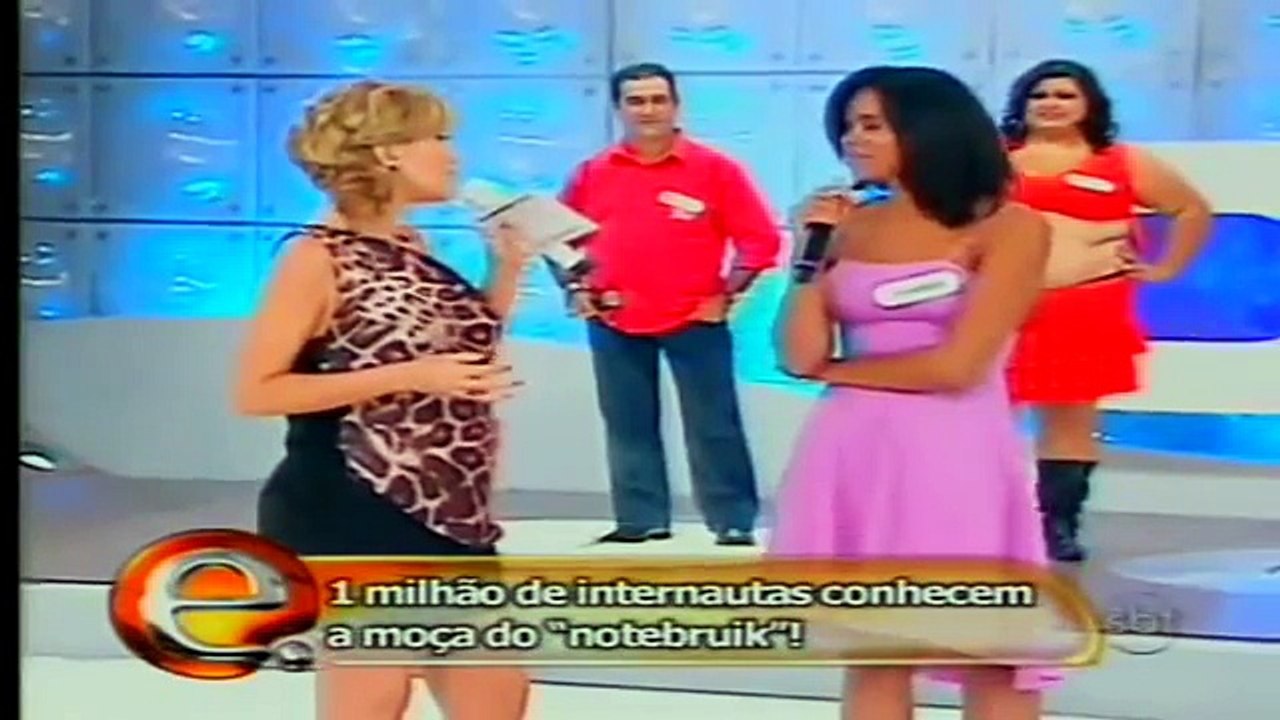 A Mulher do Naitebruique no Programa Eliana