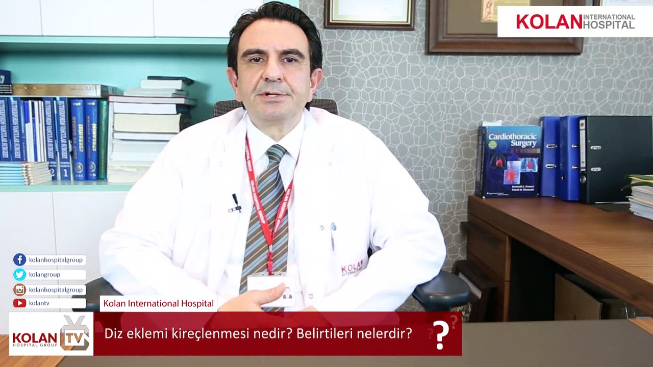 Diz Eklemi Kireçlenmesi Nedir? Belirtileri Nelerdir? - Op.Dr.M.Şafak Onbaşıoğlu