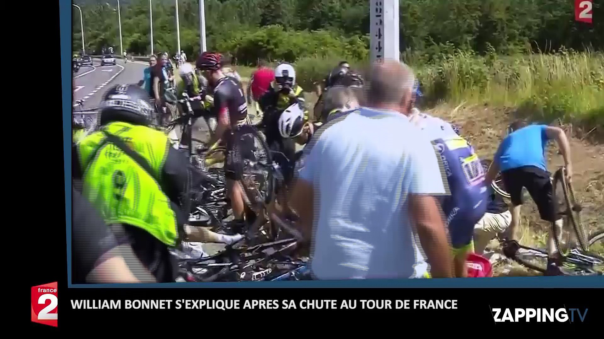 William Bonnet : Après sa terrible chute au Tour de France, le cycliste  témoigne ! - Vidéo Dailymotion