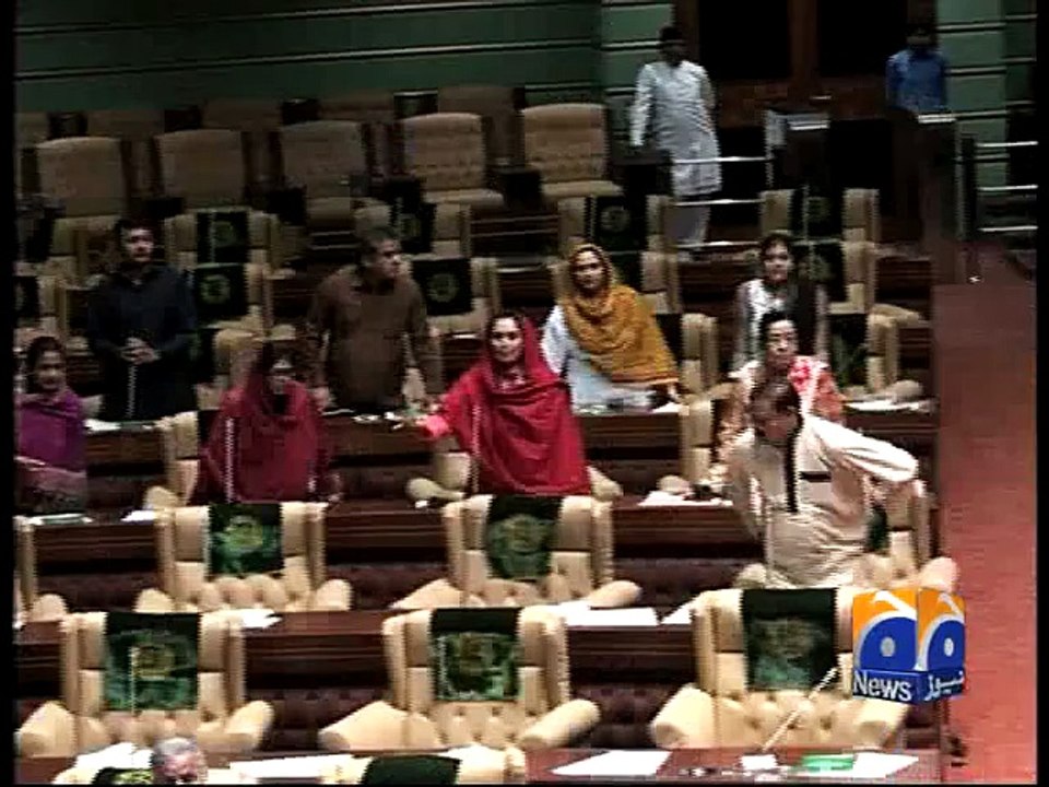 Sindh Assembly approves resolutions against Altaf Hussain  -Geo Reports-07 Aug 2015