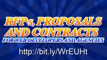 RFPs, Proposals, and Contracts for Web Developers and Designers