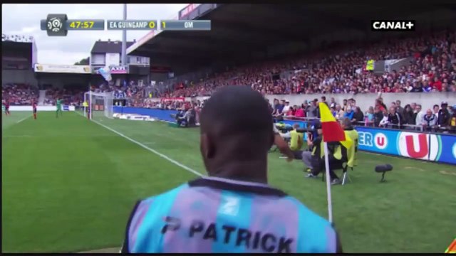 Corner raté de Dimitri Payet (Guingamp-Marseille)
