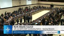 NATO Secretary General - Defence Ministers meeting w/non-NATO ISAF contributing Nations, 23 OCT 2013