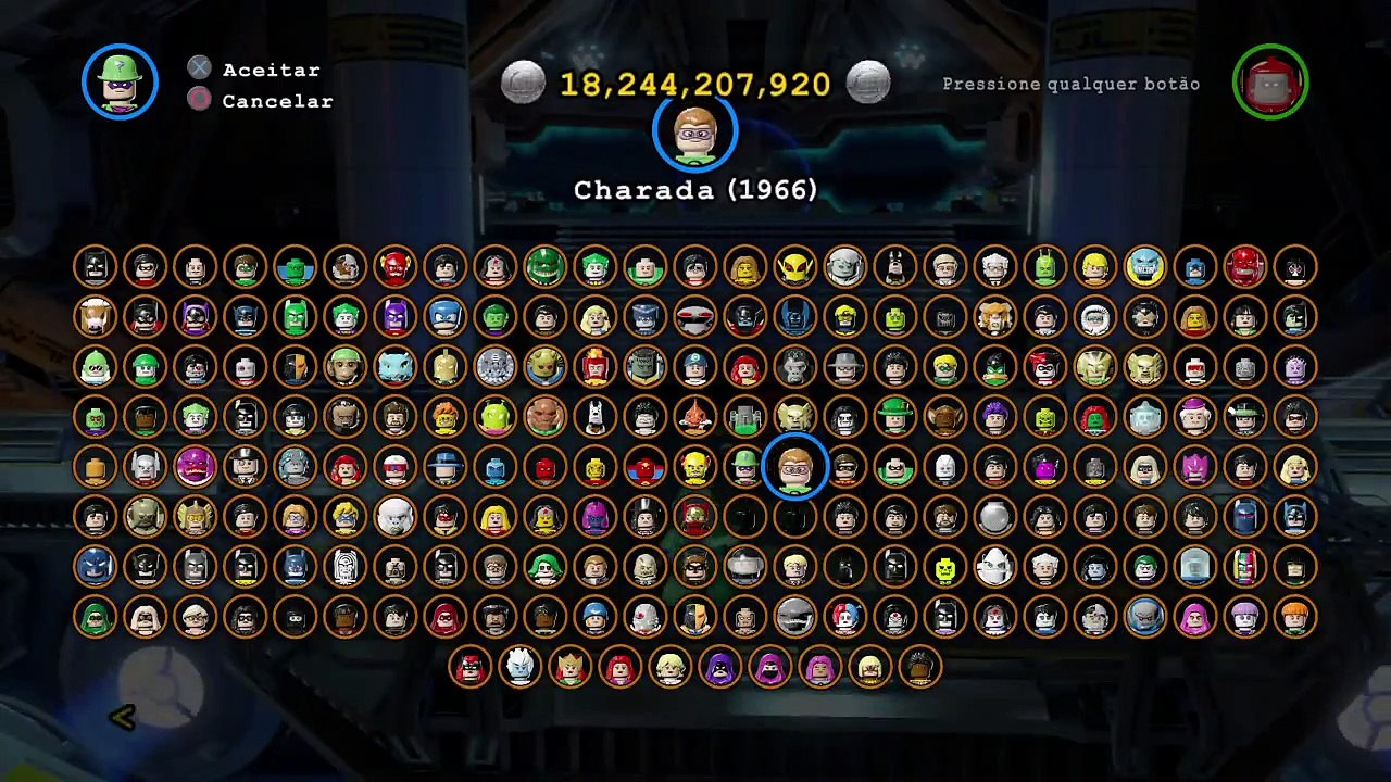 LEGO® Batman™ 3: Beyond Gotham#parte3 todos os personagens!