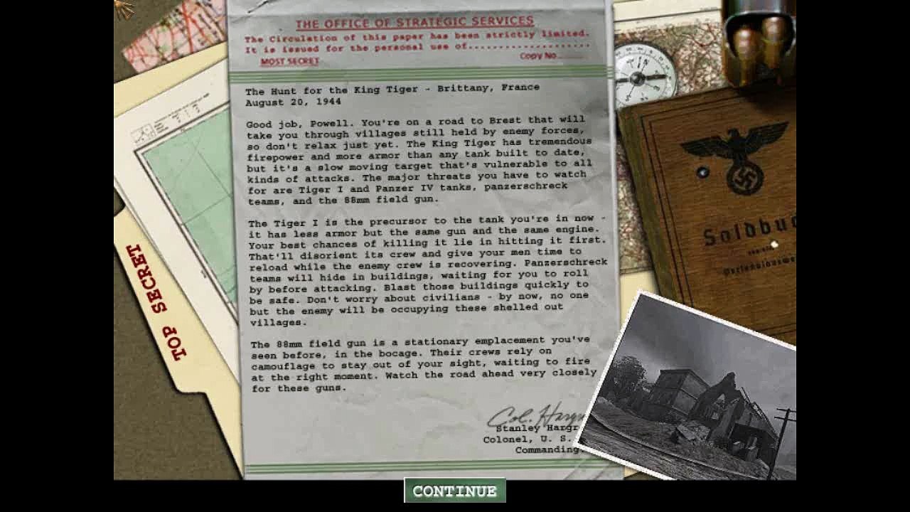 Medal of Honor Allied Assault #008 King Tiger Tank