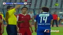 سبب طرد حسام غالي في مباراة الاهلي وحرس الحدود