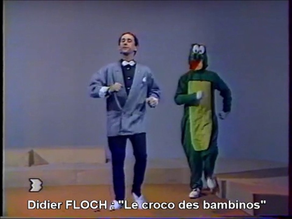 Didier FLOCH : "Le croco des bambinos" (émission sur FR3 Lorraine Champagne Ardenne en Avril 1988).
