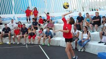 Torneo de voleibol en la Expo Milán para promover el deporte en la infancia