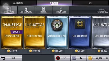 Injustice Gods Among Us: Gold Pack Opening 24