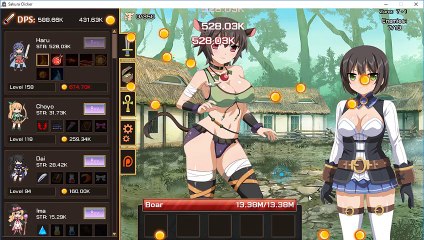 クリックエロゲー　Sakura Clicker　7-1