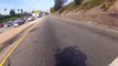 GoPro 10 Freeway Lane Splitting on My Motorcycle Traffic in Los Angeles