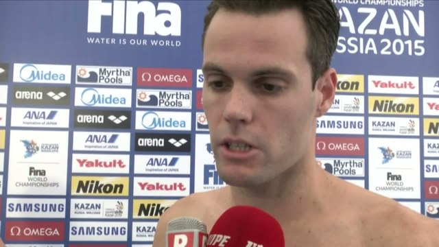 Natation - ChM (H) - 4x200m : Mallet «De belles choses à faire à Rio»