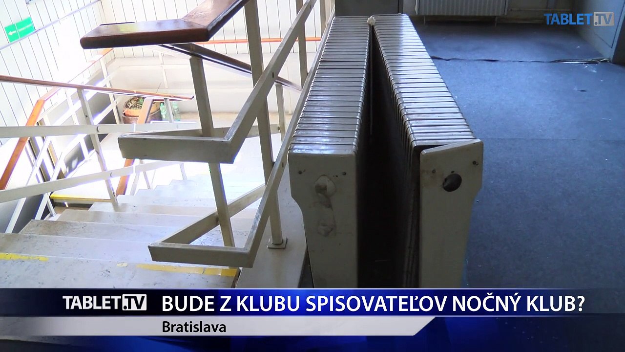 Bude z Klubu slovenských spisovateľov nočný klub?