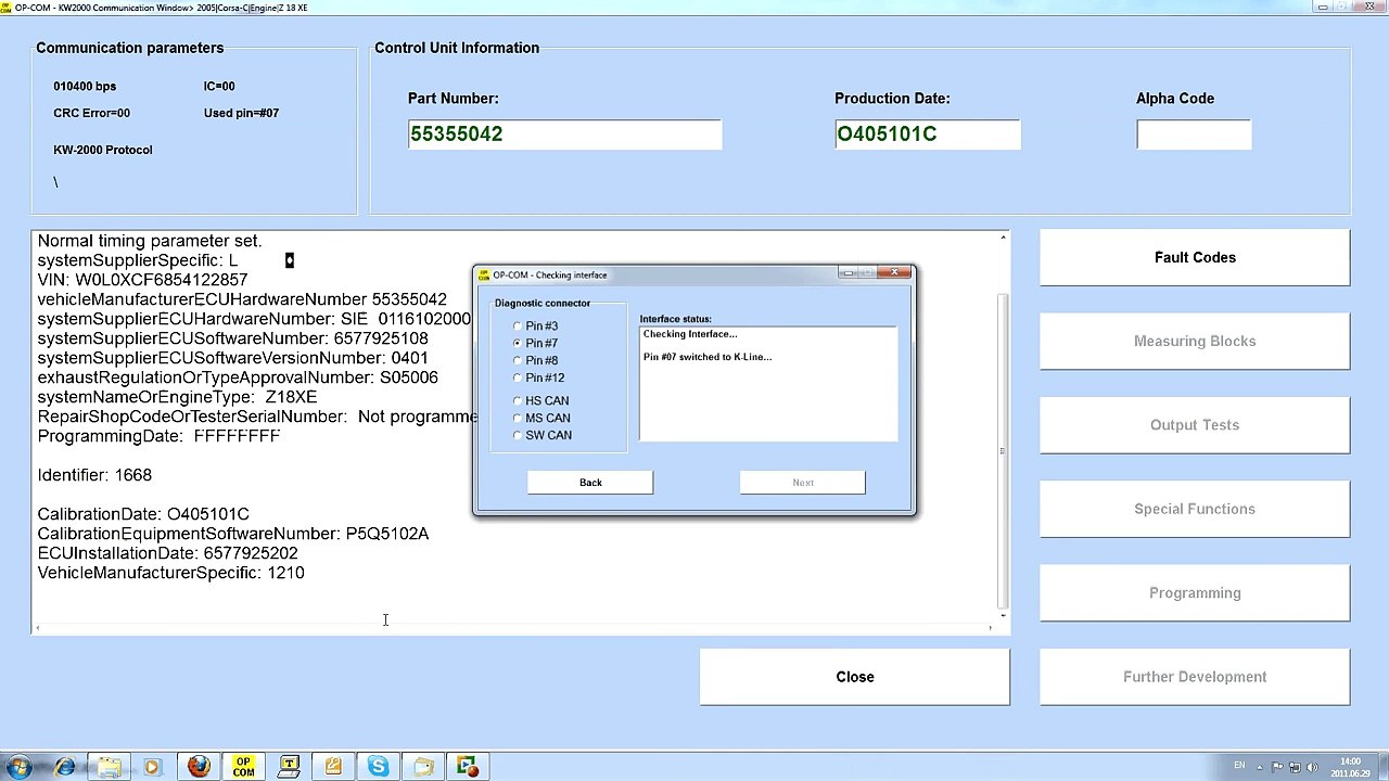 How to clone opel ECU with op-Com.avi